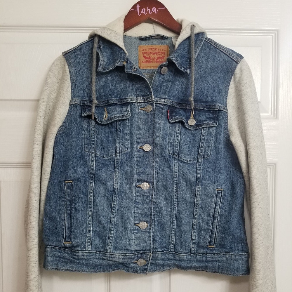 Levi's Hybrid Denim Jean Jacket Women's Large